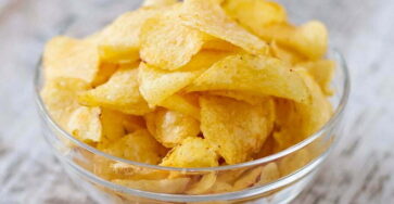 Como fazer batatas chips fritas e crocantes