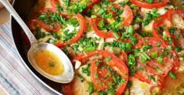 Receita de peixe ensopado fácil de fazer