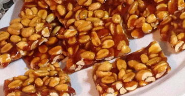 Pé de moleque caseiro