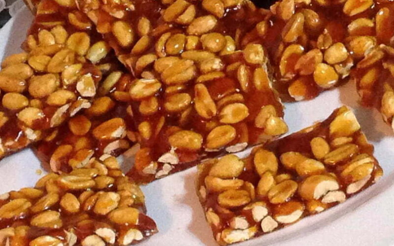 Pé de moleque caseiro