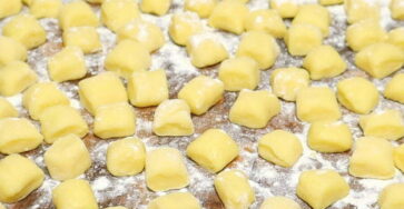 Receita de Nhoque com batatas