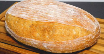 Receita de pão italiano caseiro