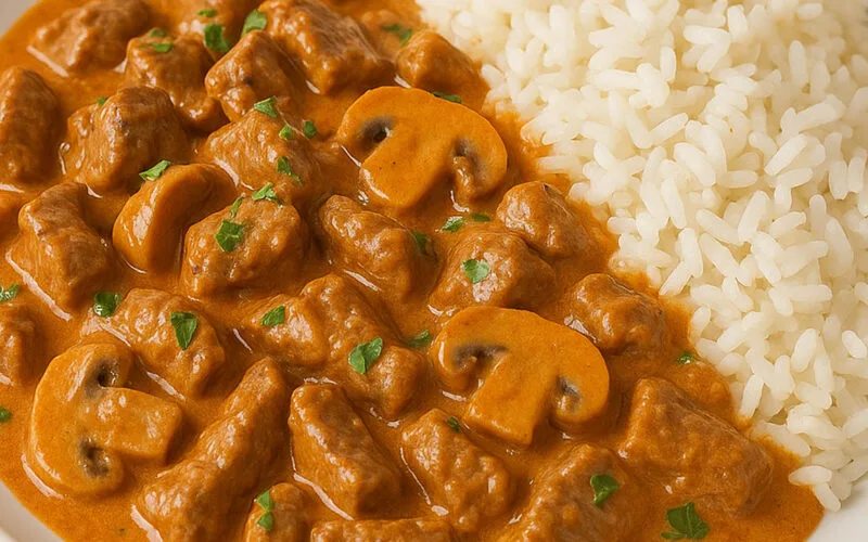 Estrogonofe de carne