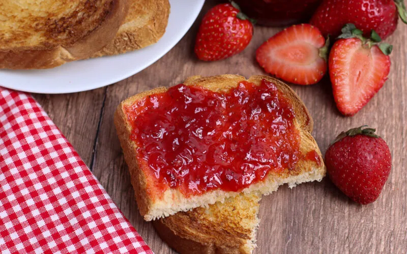 Receita de Geleia de Morango