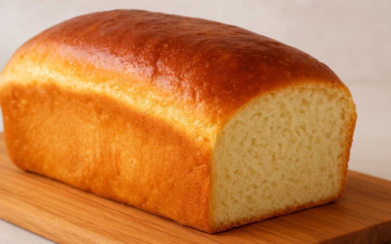 Pão caseiro feito no liquidificador