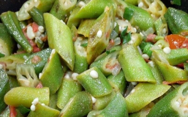 Quiabo refogado sequinho