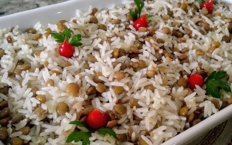 Arroz com Lentilha