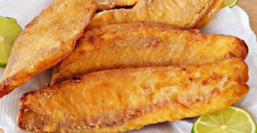 Filé de peixe frito