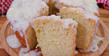 Bolo de Coco de Liquidificador