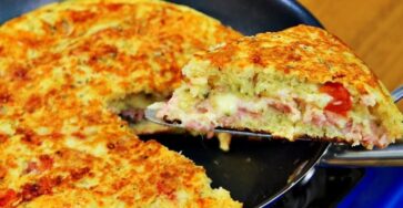 Torta de Atum na Frigideira