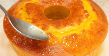Calda de Bolo de Laranja Simples