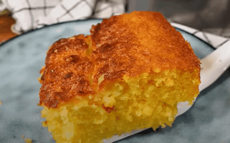 Bolo de milho cremoso de latinha